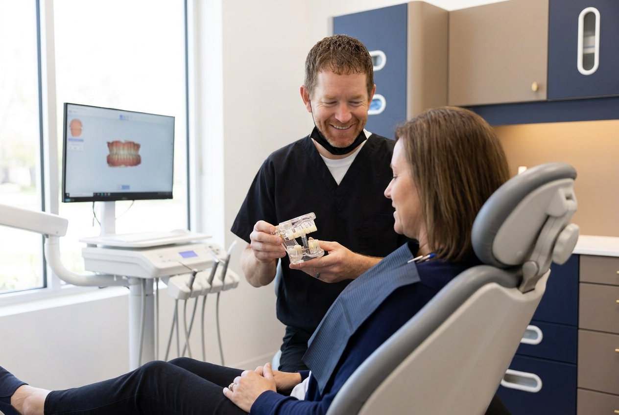 Watertown dental implants placement and restoration at Dynamic Dental
